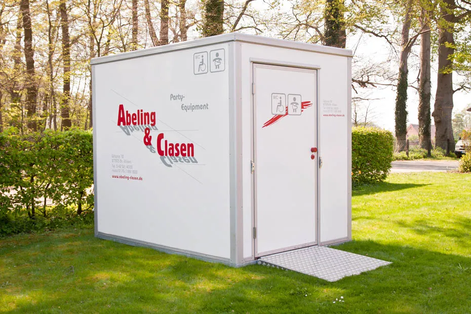 Barrierefreier Toilettenwagen Typ 1